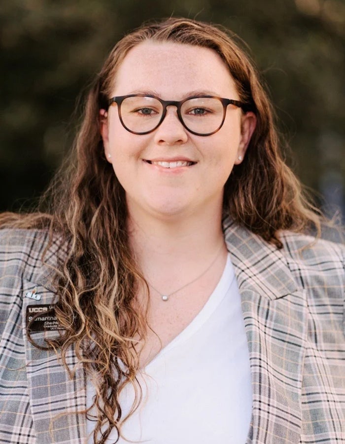 Graduate Assistant for UCCSlead, Samantha McComas